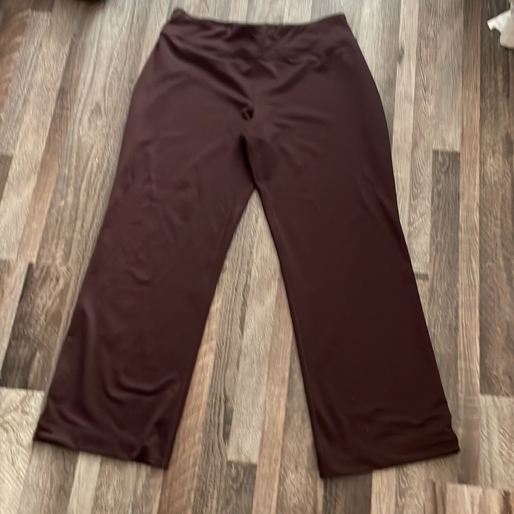 Soma Tranquility Brown Yoga Pants. Sz Large